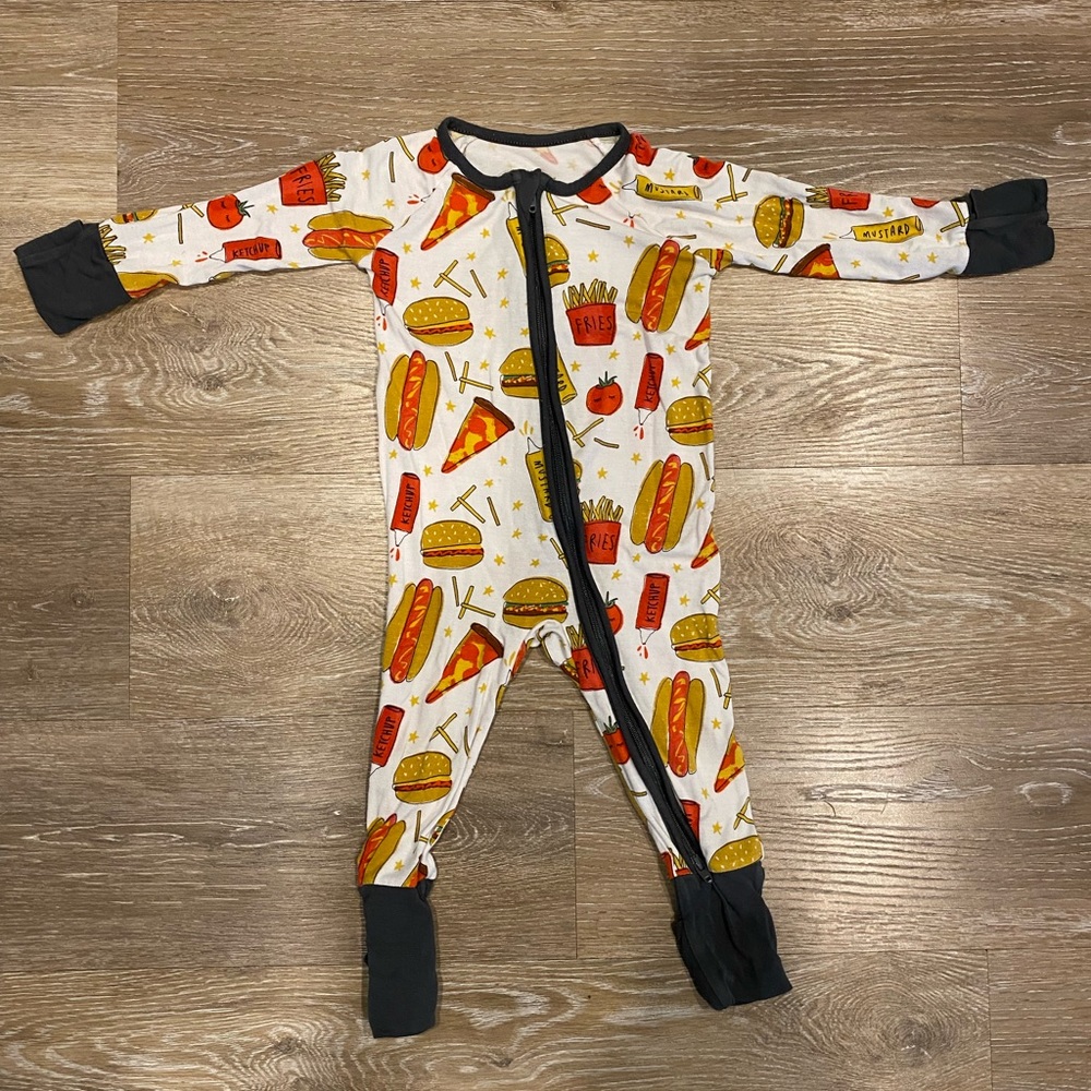Little Sleepies Fast Foodie 3-6m Zippy